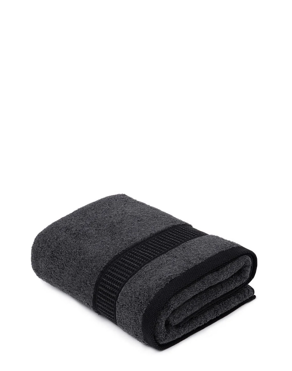 Ecocotton Naia Hand And Face Towel Anthracite 50x90 Cm