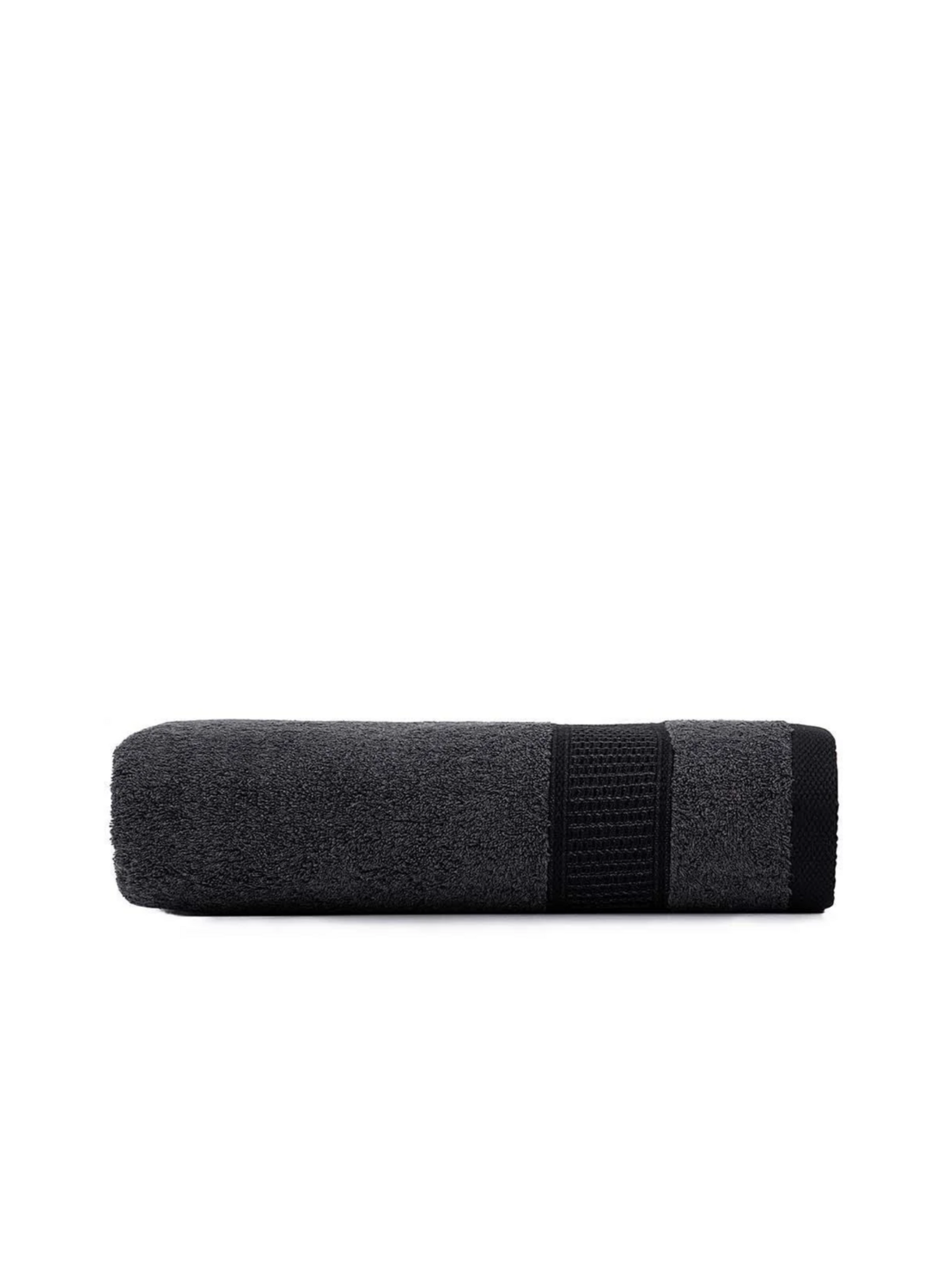 Ecocotton Naia Hand And Face Towel Anthracite 50x90 Cm