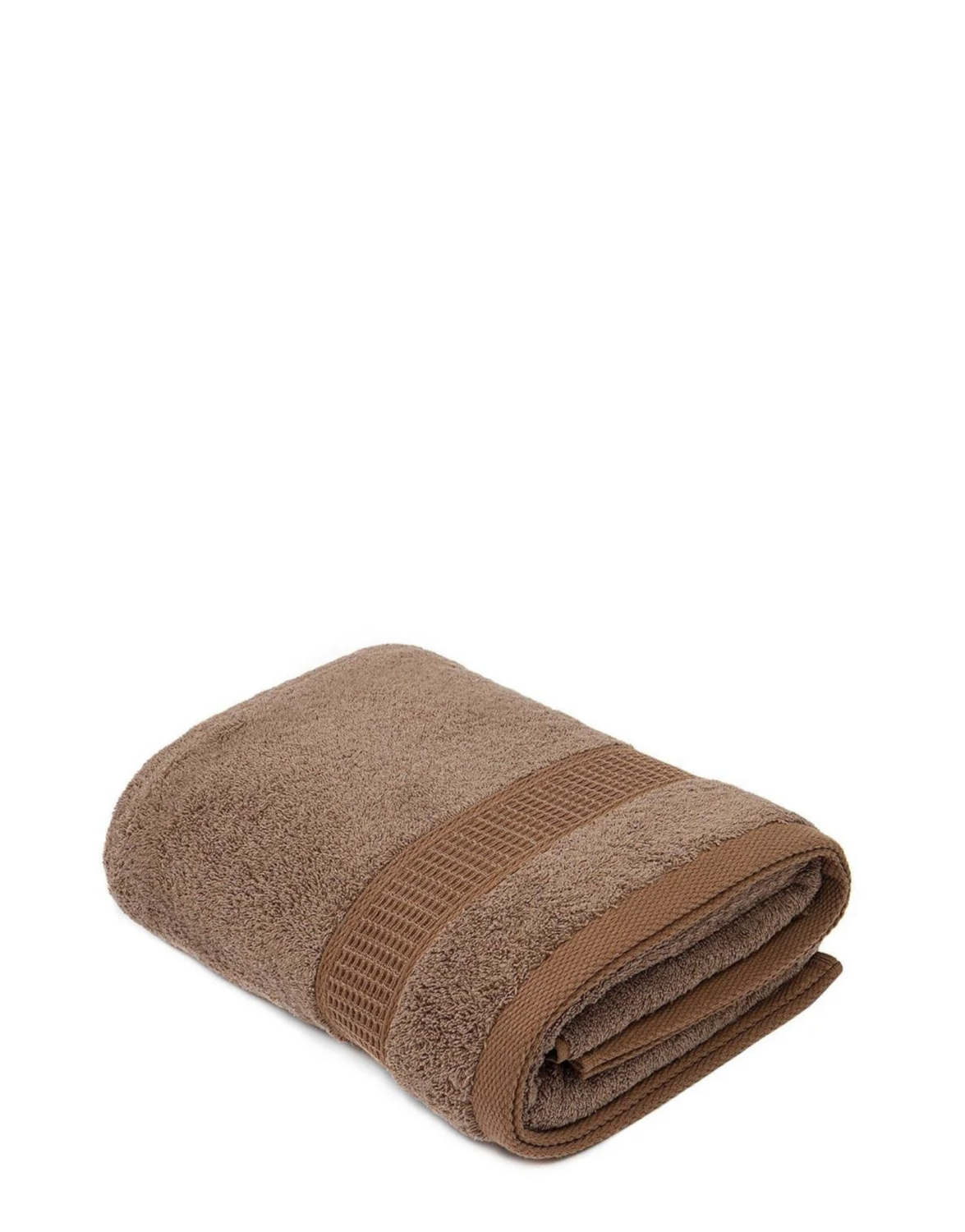 Ecocotton Naia Handdoek Bruin 50x90 Cm Ecocotton Naia Handdoek Bruin 50x90 Cm