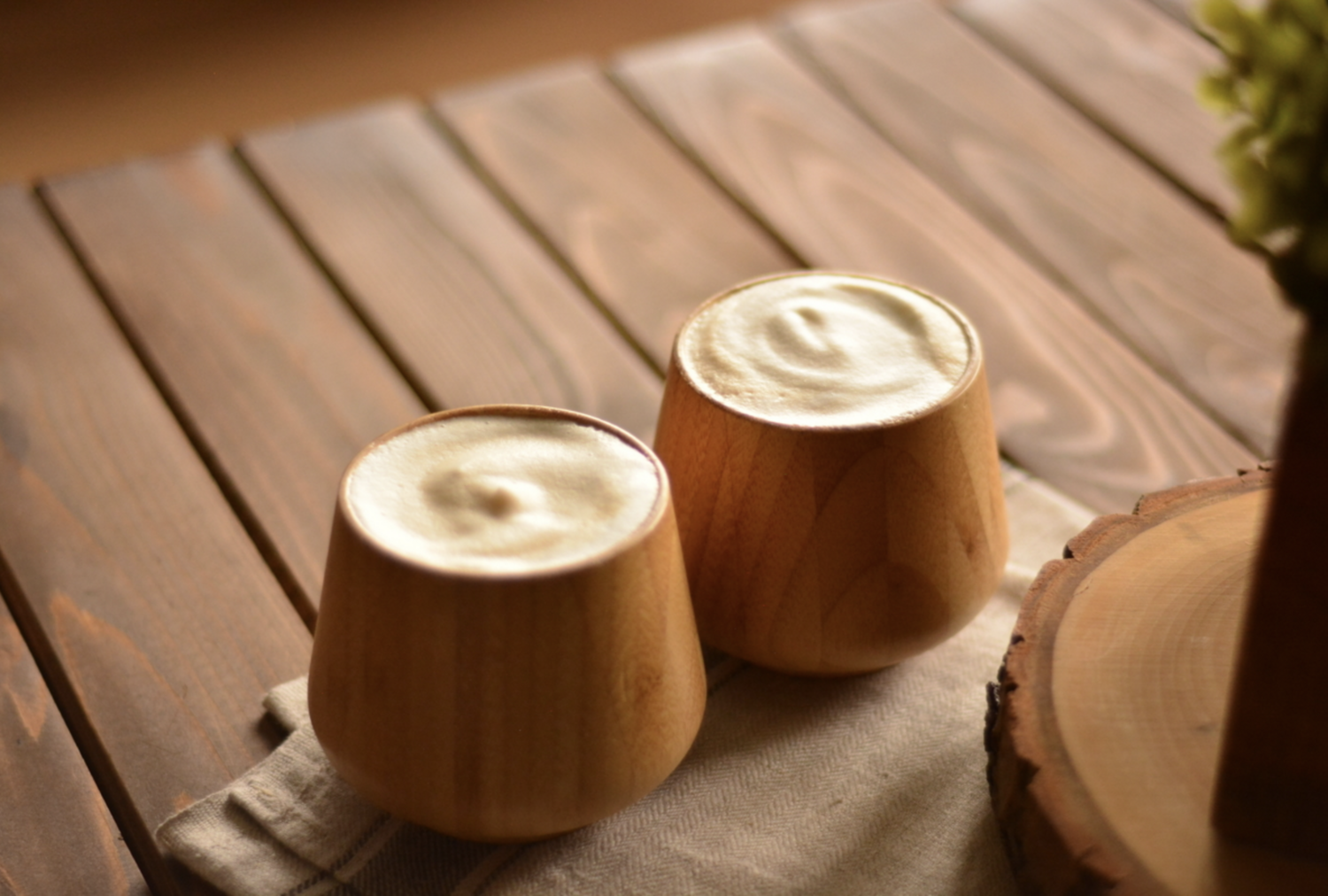 Bambum Gento 2 Pcs Bamboo Cup 225 ml