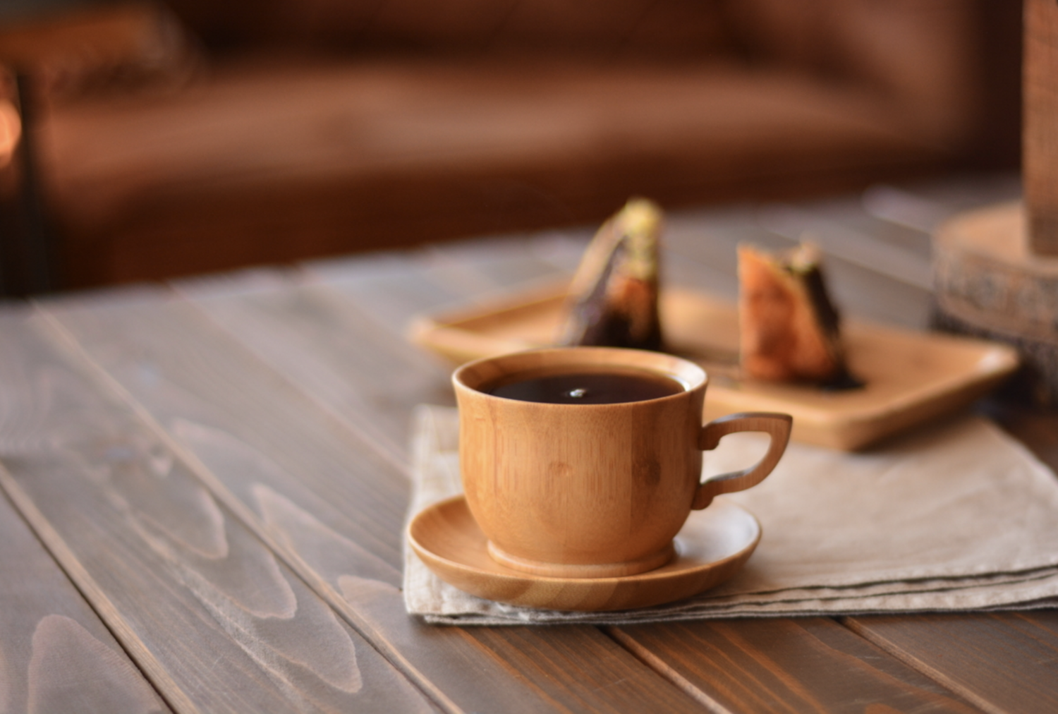 Bambum Cortado Bamboo Mug Set