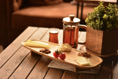 Bambum Maximus Footed Serving Tray
