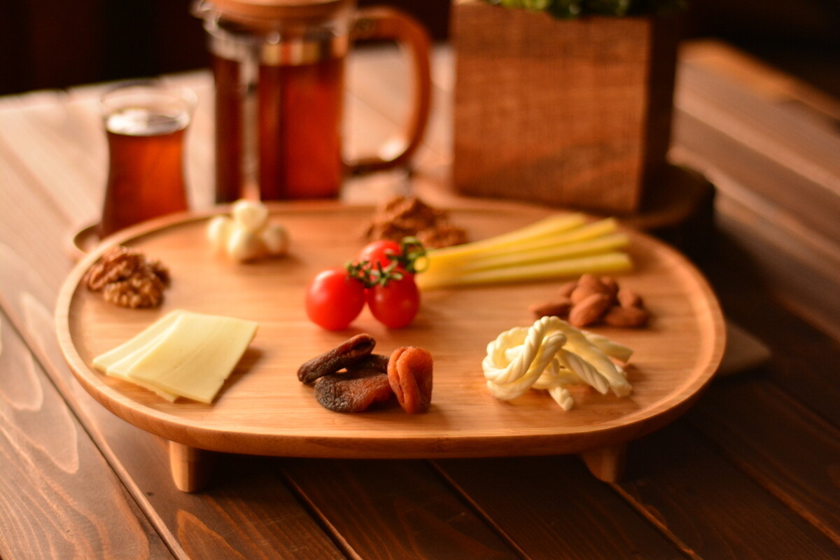 Bambum Meridius Standing Presentation Tray