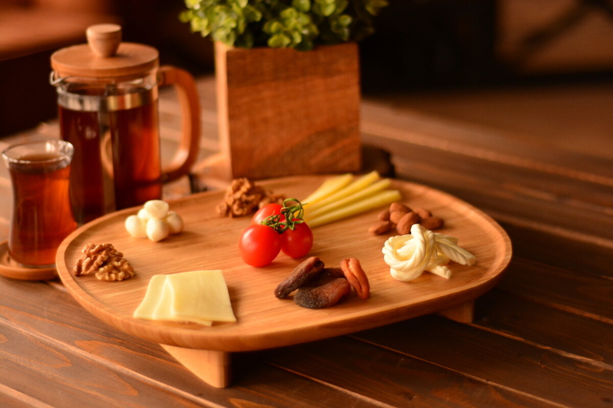 Bambum Meridius Standing Presentation Tray