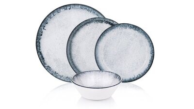 Bambum Lara 24 Pcs. 6 persons Porcelain Dinner Set Moon