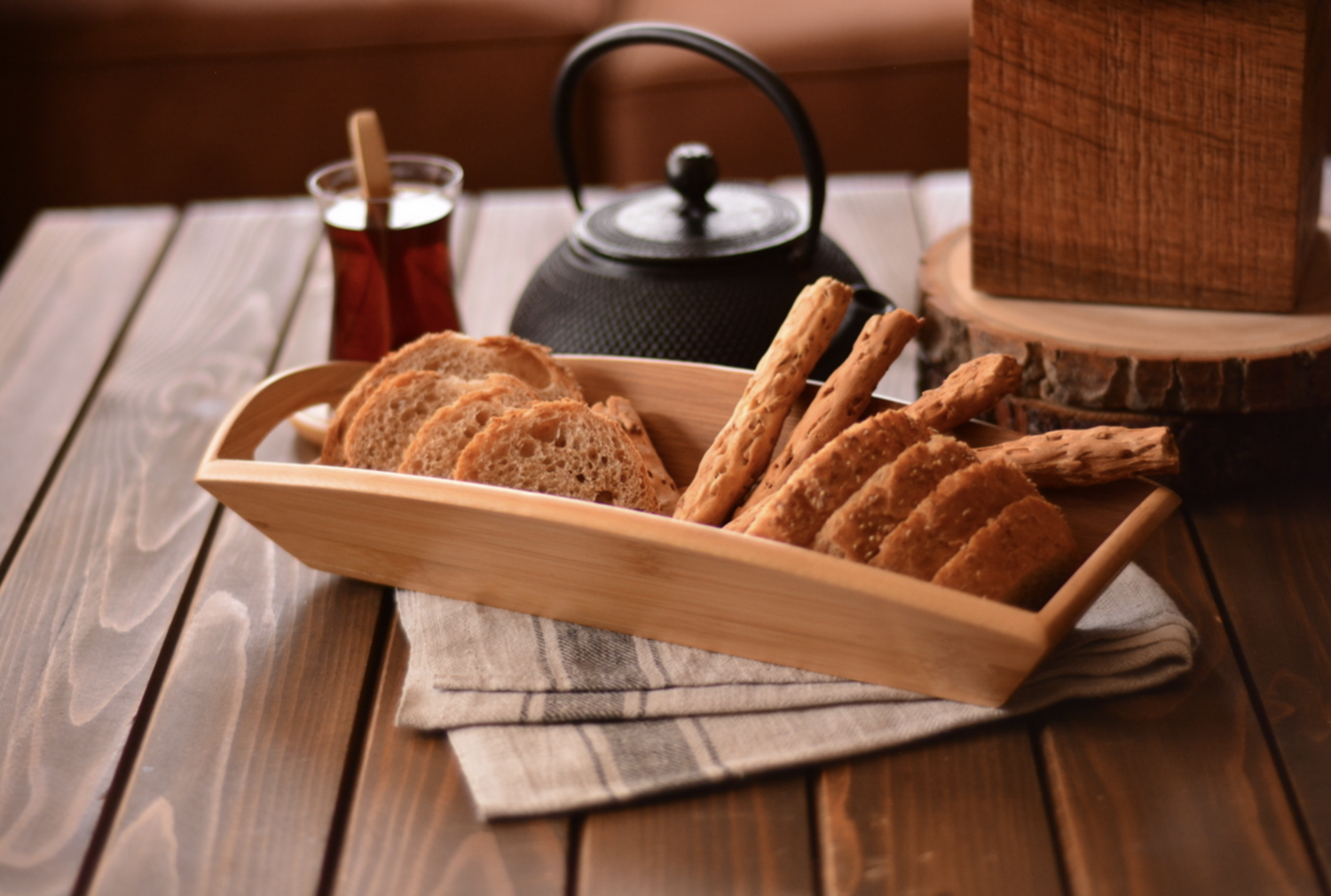Bambum Seppe Bread Serving Bowl Small