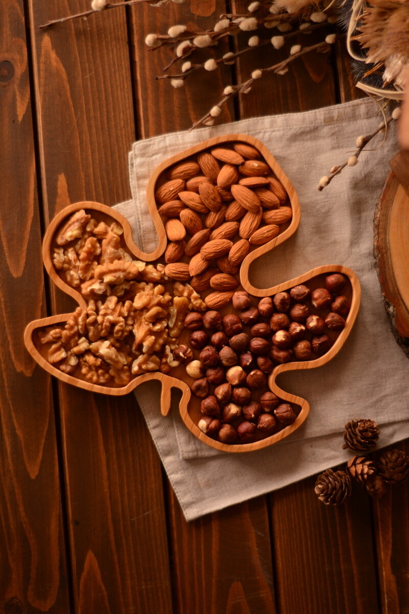 Bambum Lify Fig Shaped Snack Plate