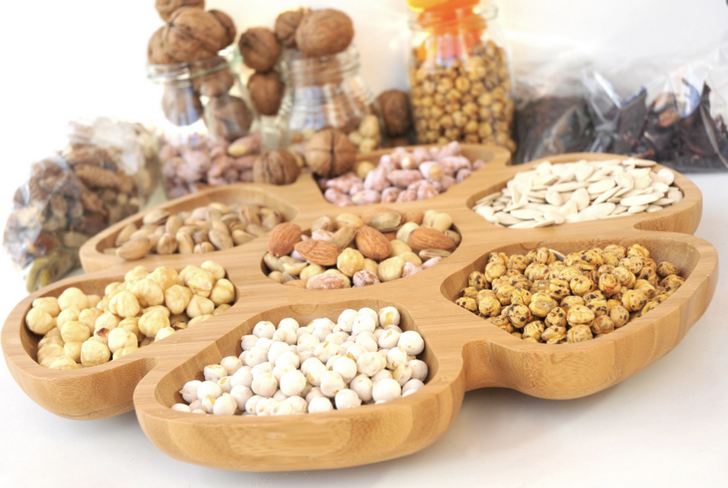 Bambum Pincho Compartmentalized Rotating Cookie Holder