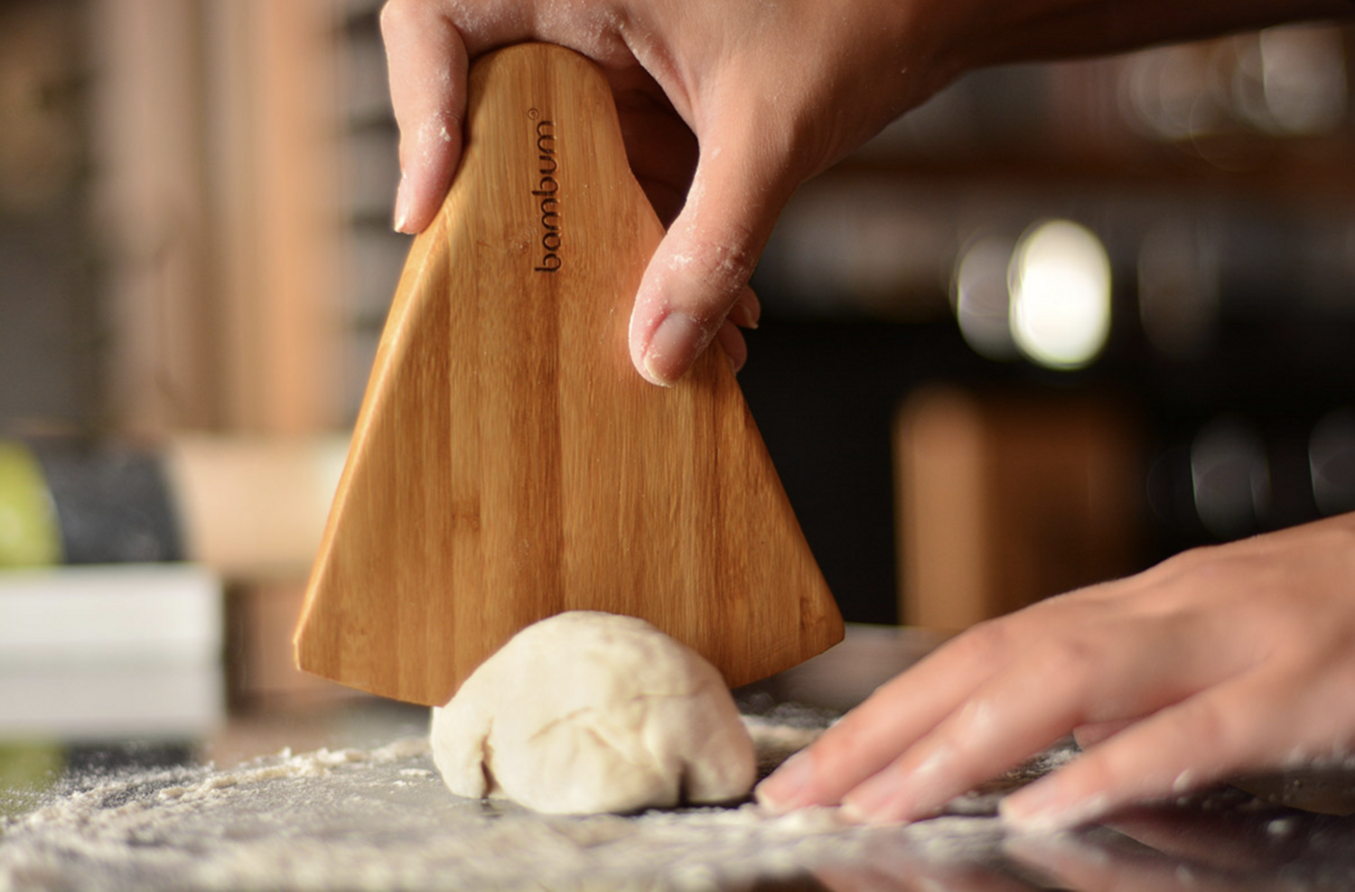 Bambum Robin Bamboo Dough Knif