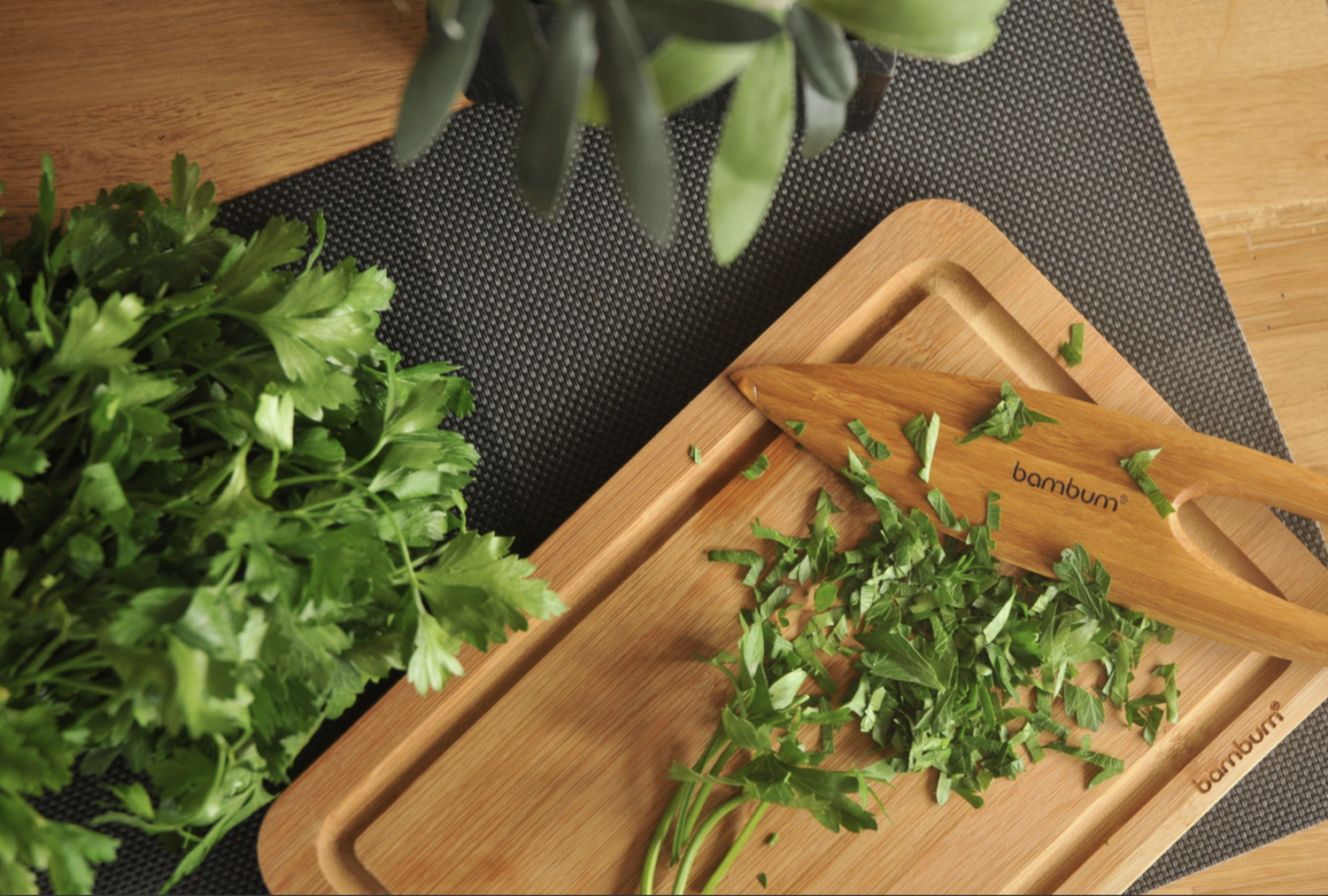 Bambum Gaas Bamboo Parsley Knife