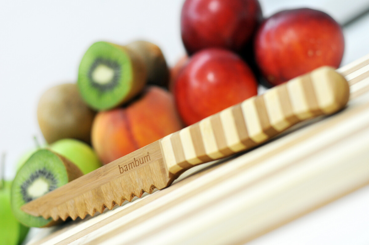 Bambum Bamboo Fruit Knife Serrated