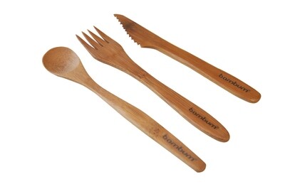 Bambum Panada 3 Pcs Small Cutlery Set