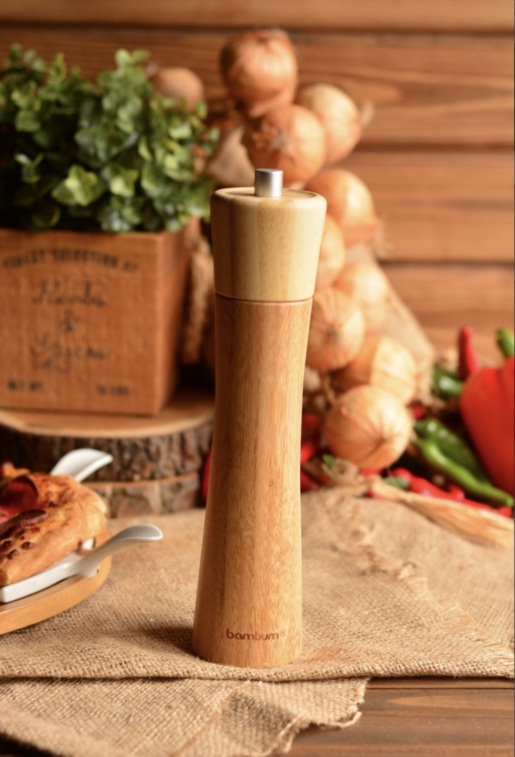Bambum Paprika Salt &amp; Pepper Mill Medium