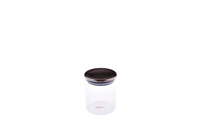 Kelta Glass Storage Jar with Metal Lids 10 cm