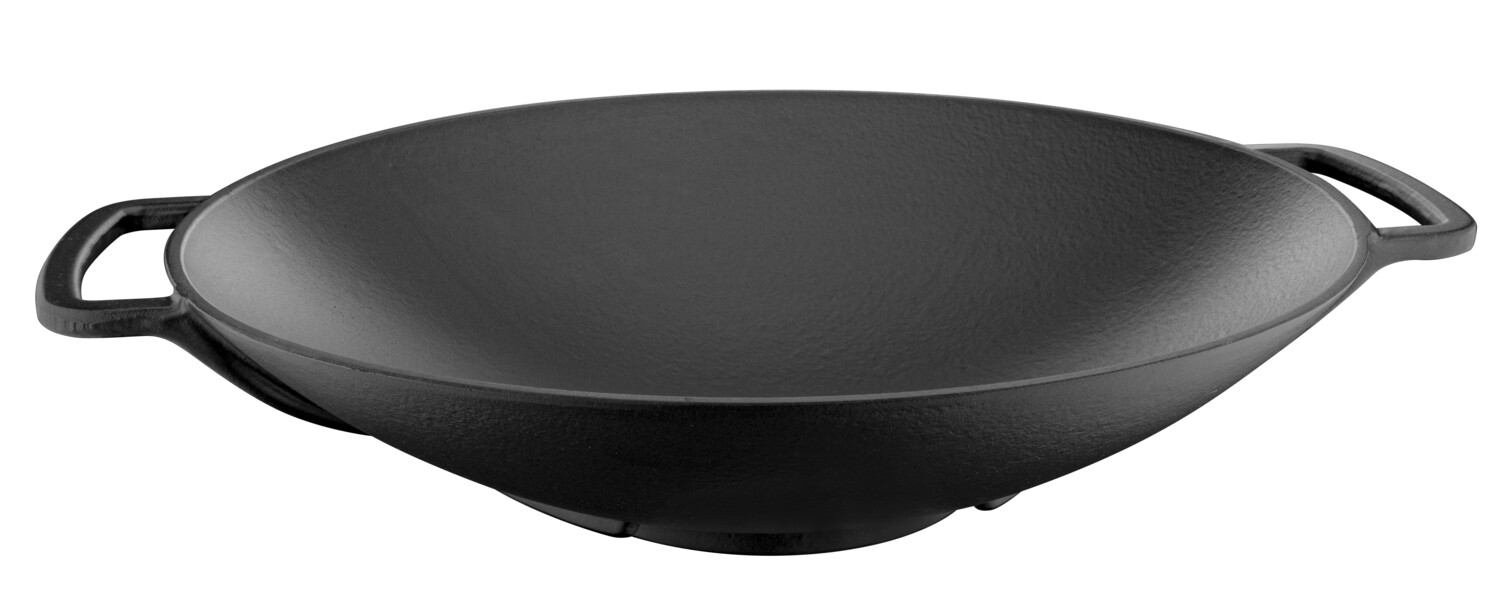 Caste Wok Pan Black 35 cm