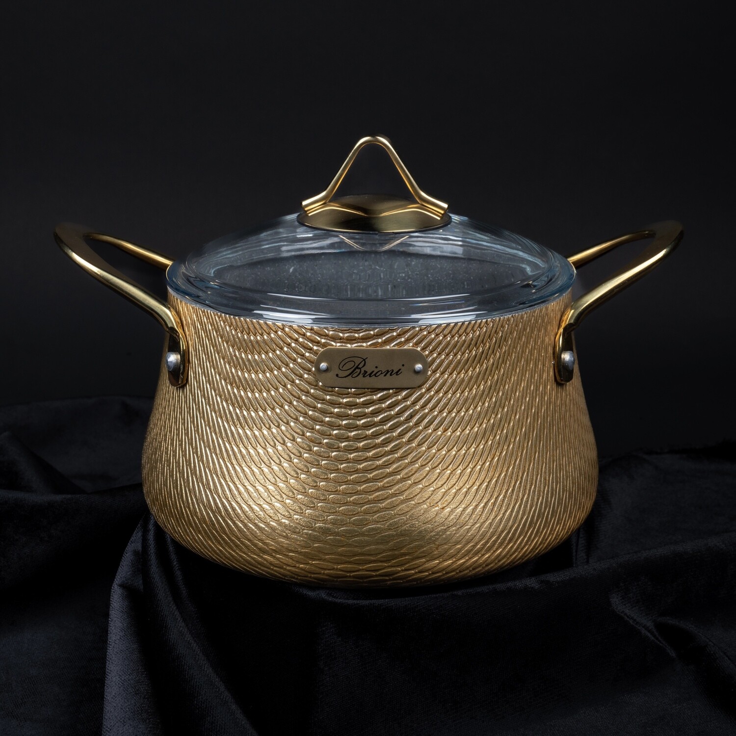 Brioni Elegance 7 Pcs Cookwares Set Gold