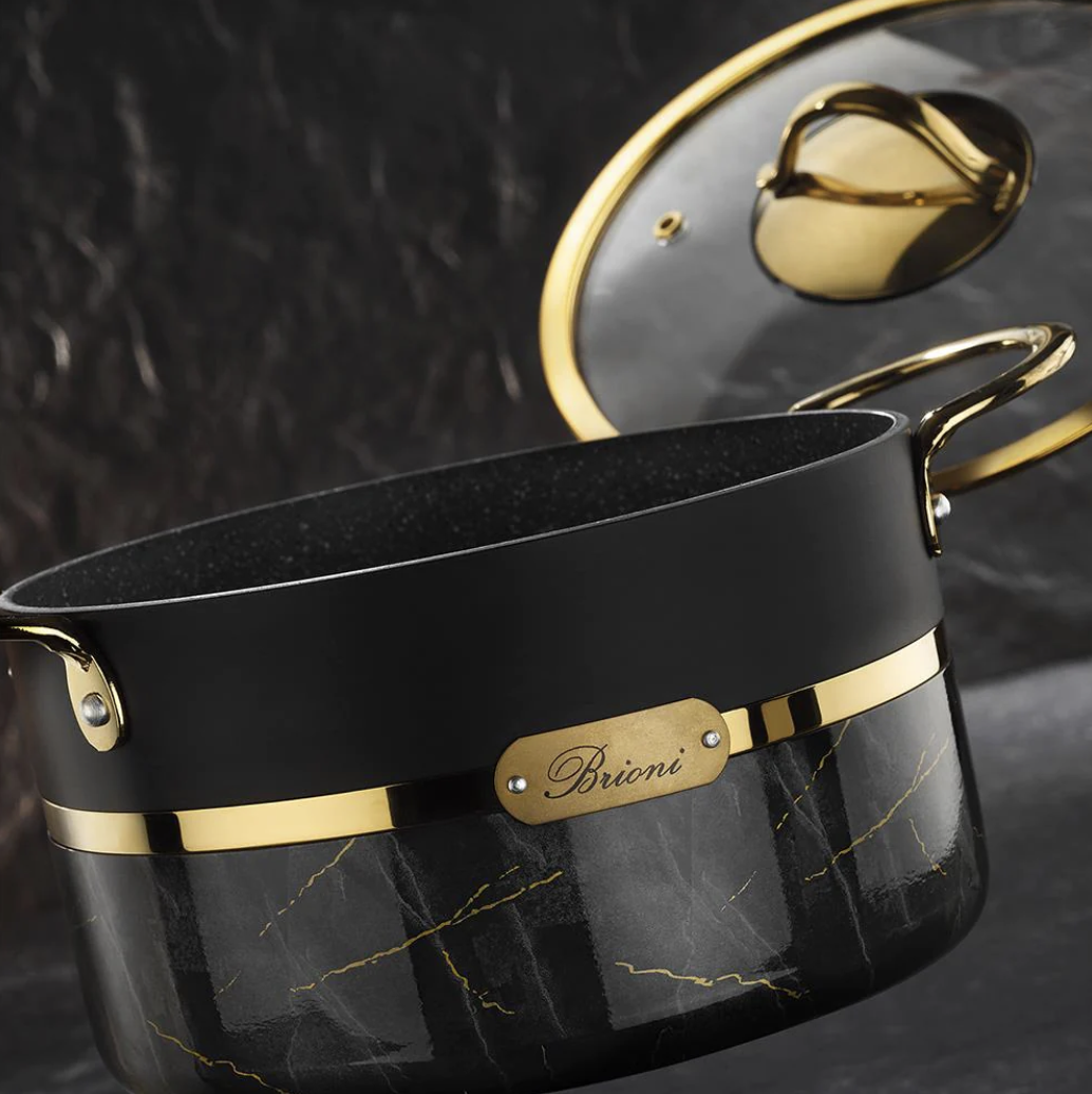 Brioni Selection Plus+ 22 CM Deep Pot Black