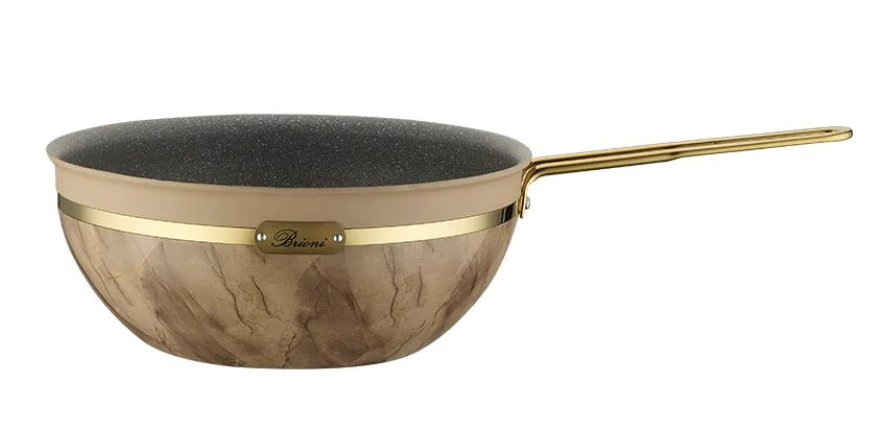 Brioni Selection Plus+ 26 CM Wok Pan Beige
