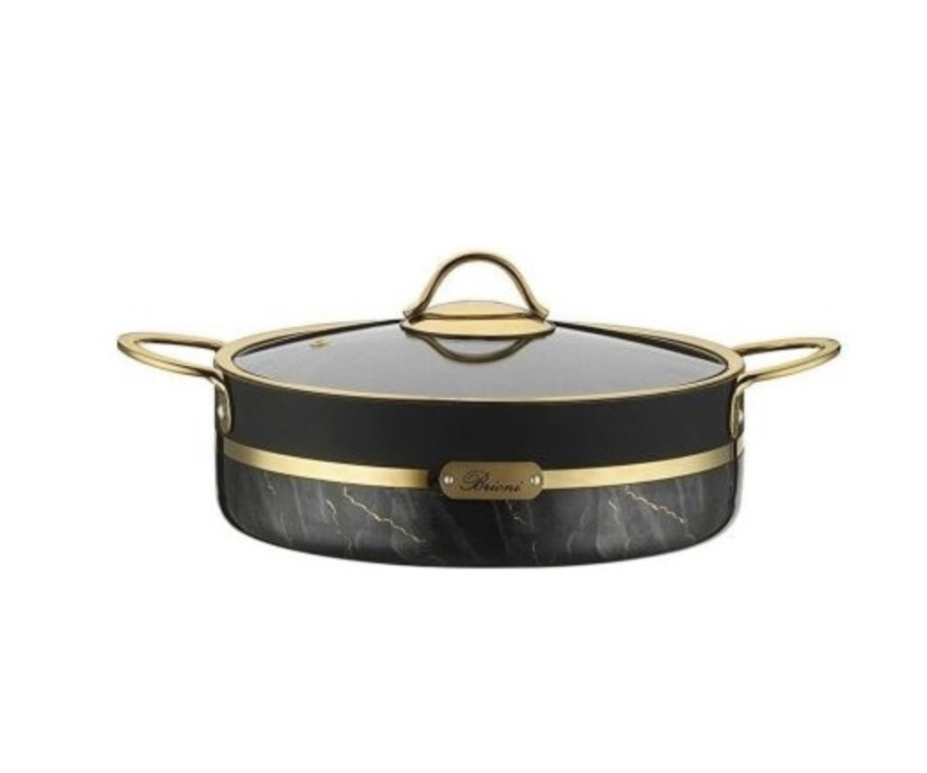 Brioni Selection Plus+ 7 Pcs Cookware Set Black