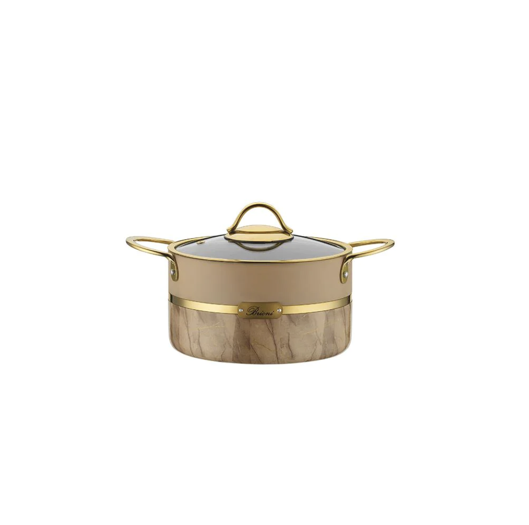 Brioni Selection Plus+ 7 piece cookware set Beige