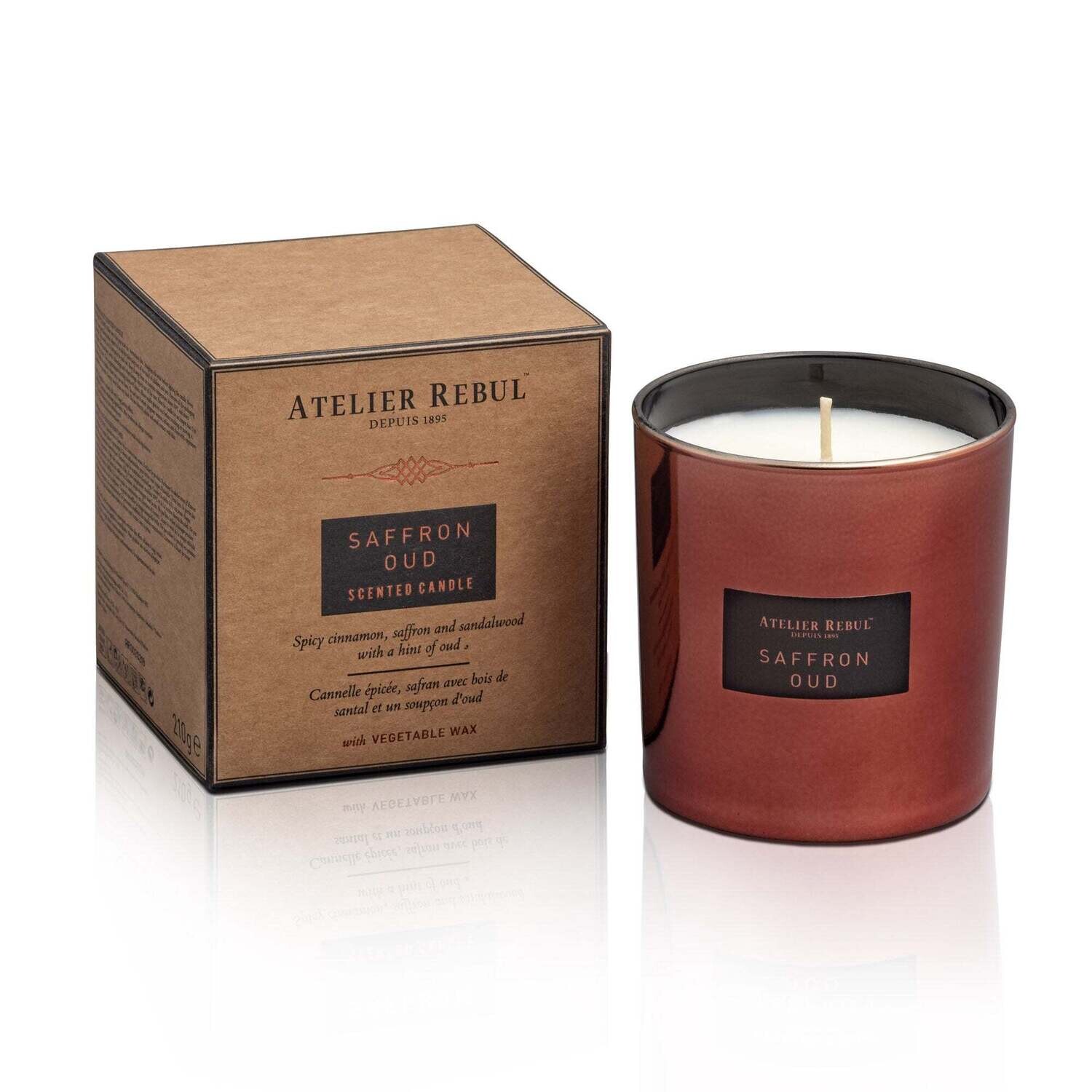 Atelier Rebul Saffron Oud Scented Candle 210g
