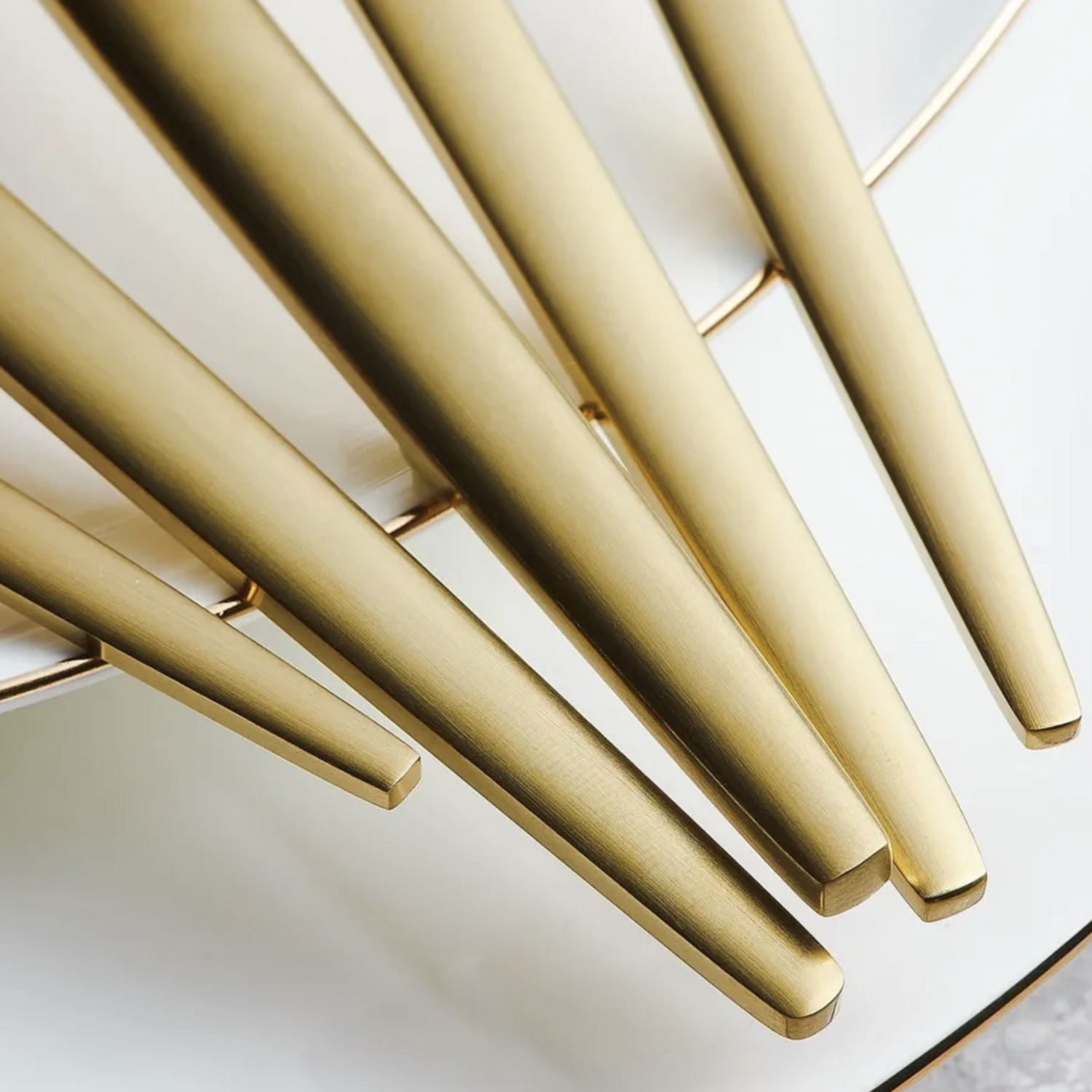 Karaca Orion Matte Gold Cutlery Set 60 Piece for 12 Person