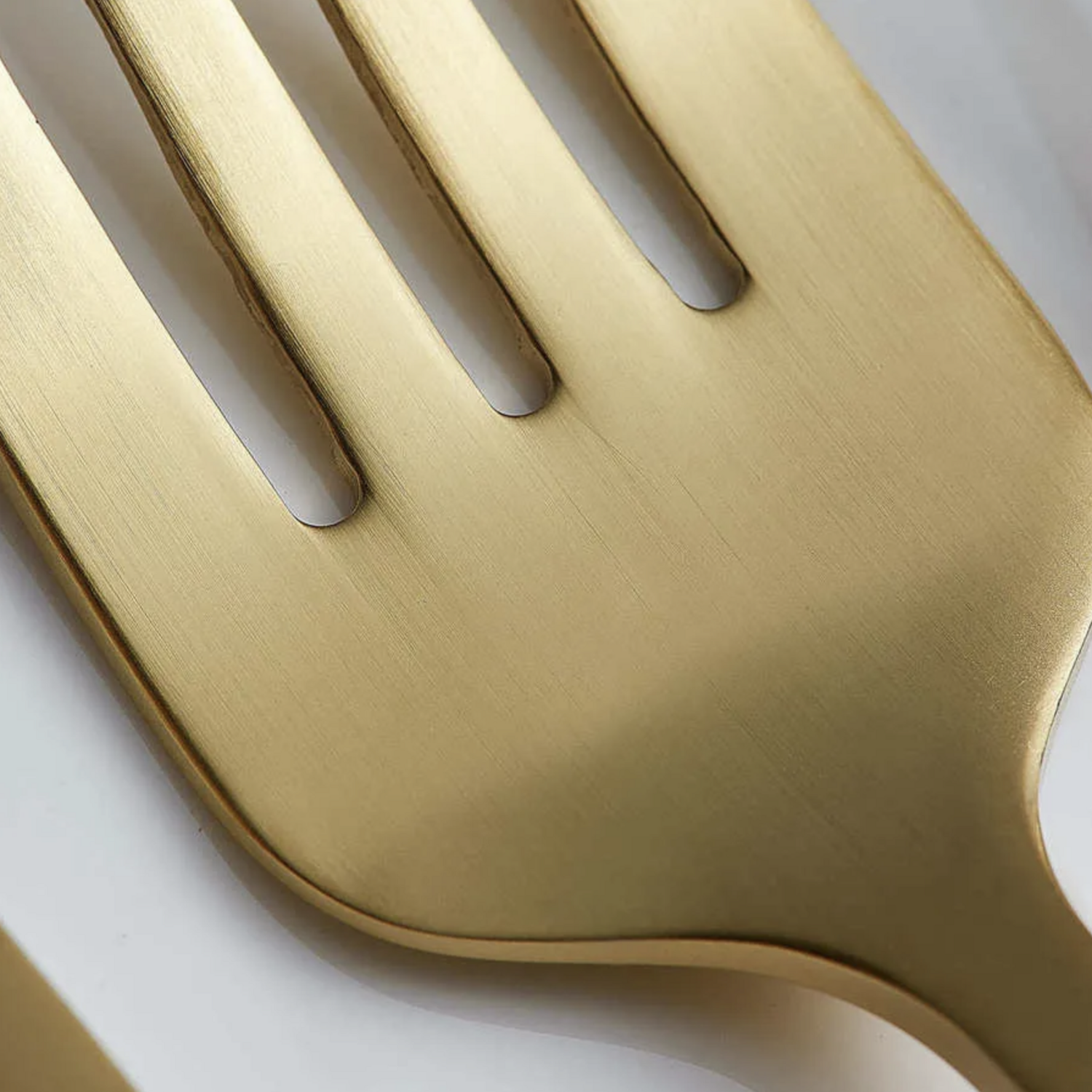 Karaca Orion Matte Gold Cutlery Set 60 Piece for 12 Person