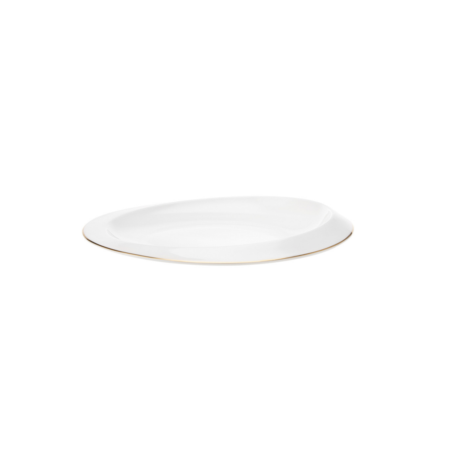 Karaca Streamline Horizon Porcelain 27 Piece 6 Person Dinner Set Gold