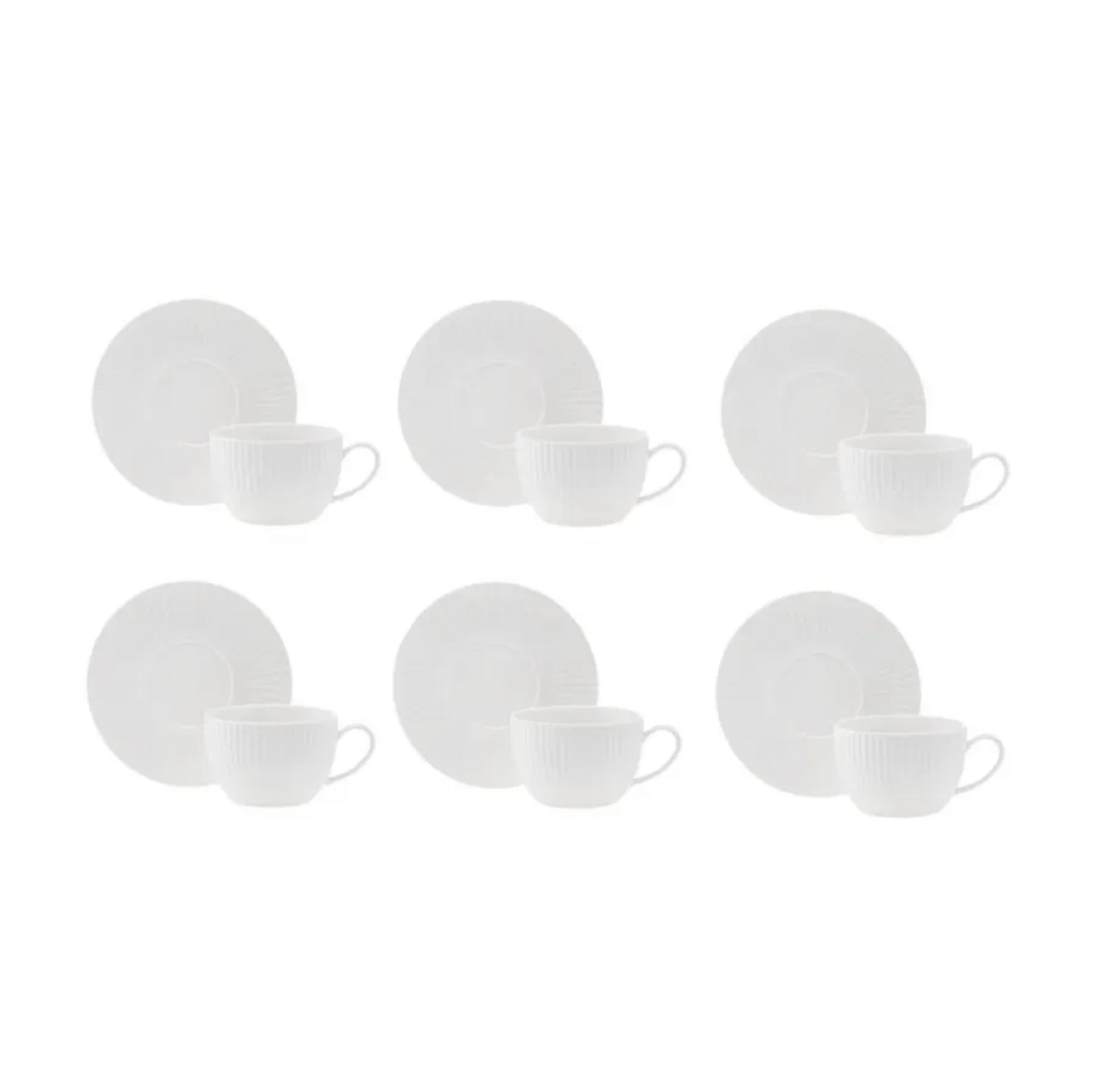 Karaca Seashell 200 ml Tea Cup for 6 Person