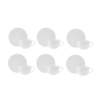 Karaca Seashell 200 ml Tea Cup for 6 Person