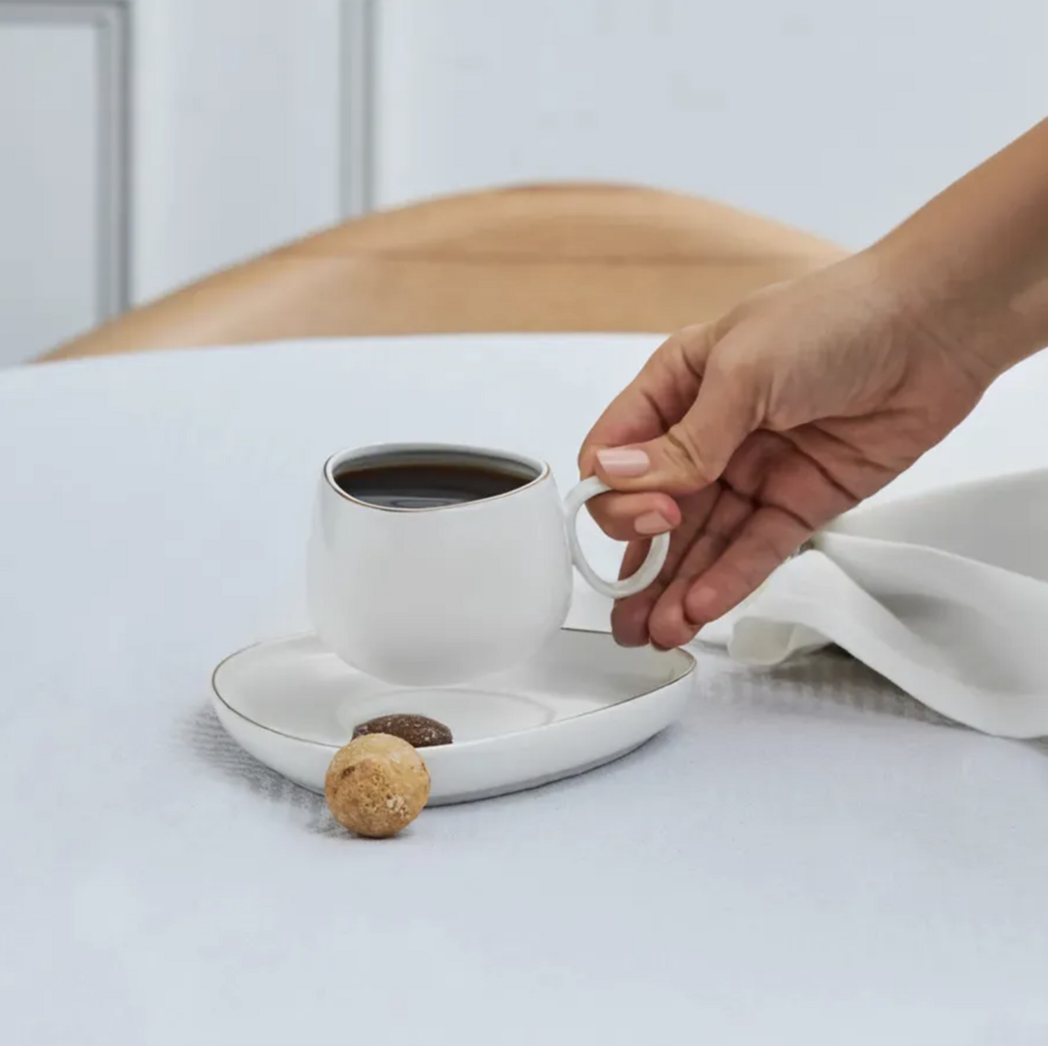 Karaca Streamline Tribe Tea Cup Set for 6 People 200 ml