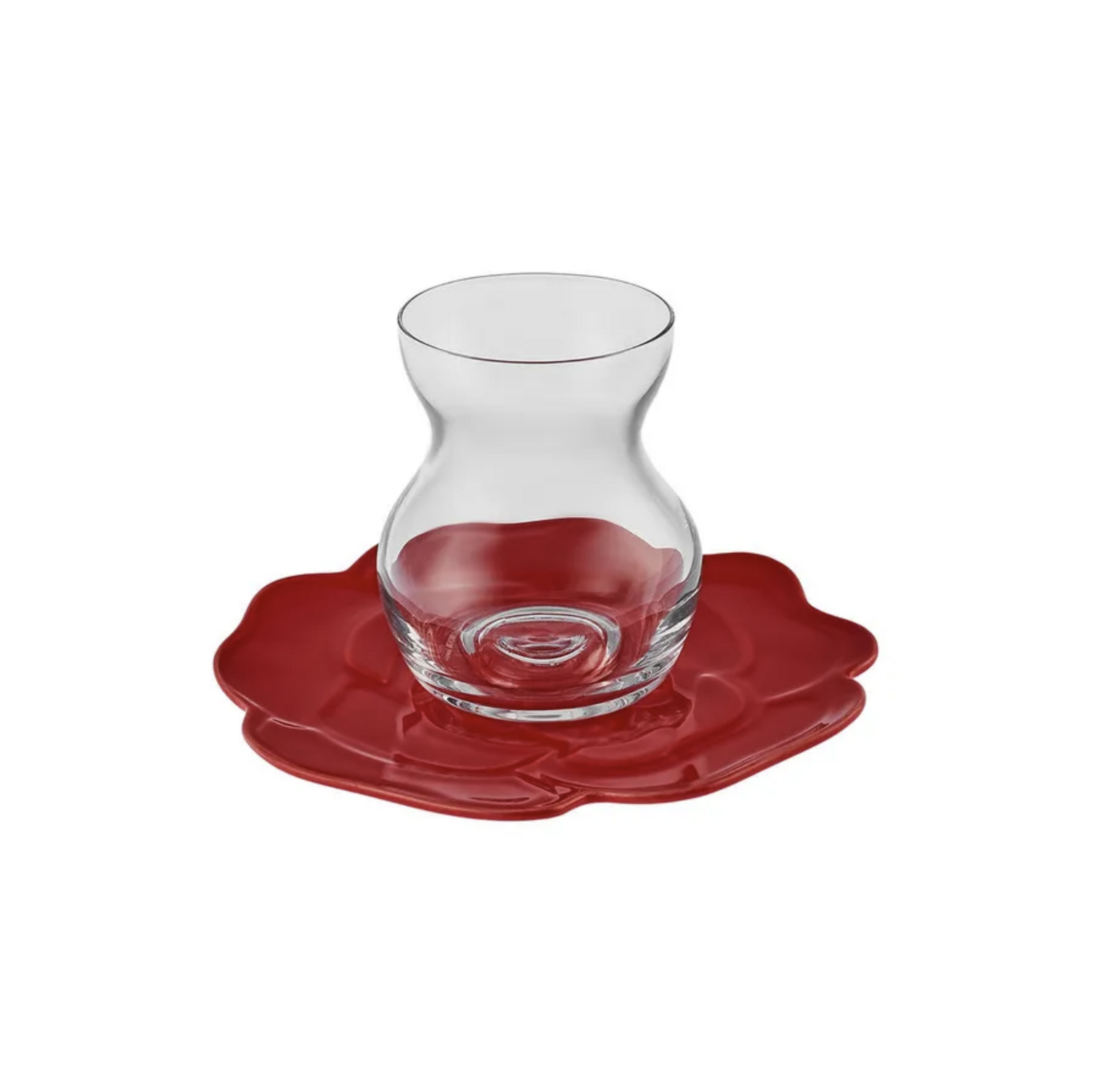 Karaca Flower Tea Set For 6 Persons 160 Ml