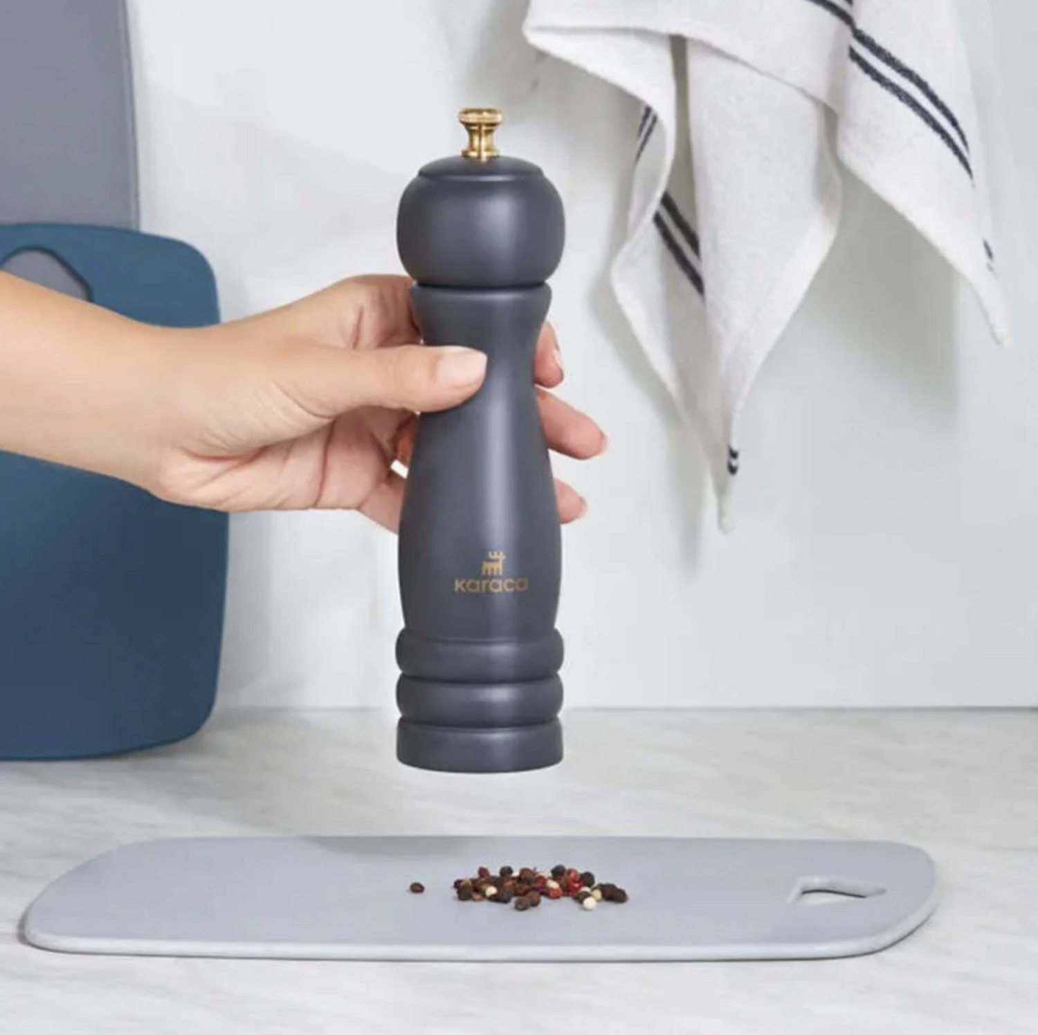 Karaca Thor Gray Spice Mill 22 cm