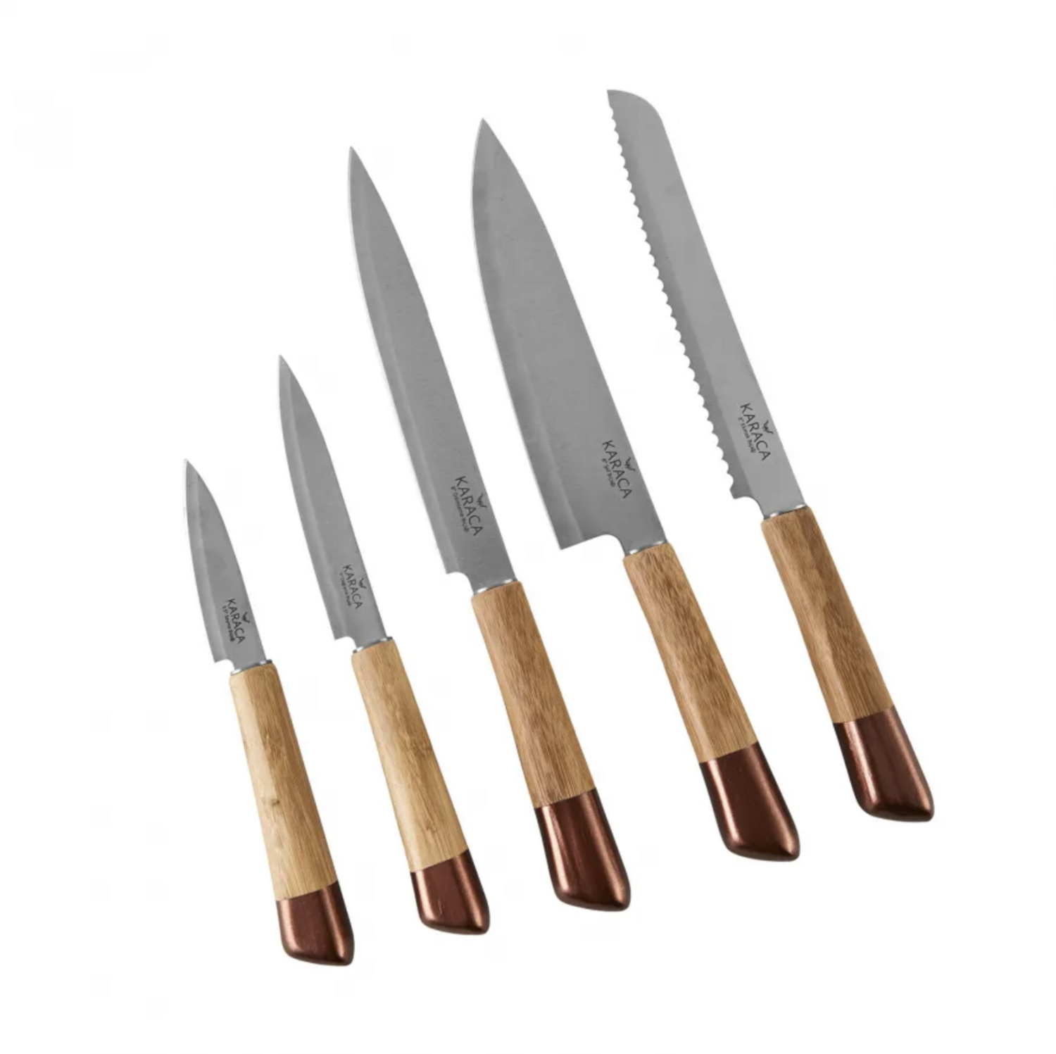 Karaca Maple Rosegold 6-Piece Knife Set