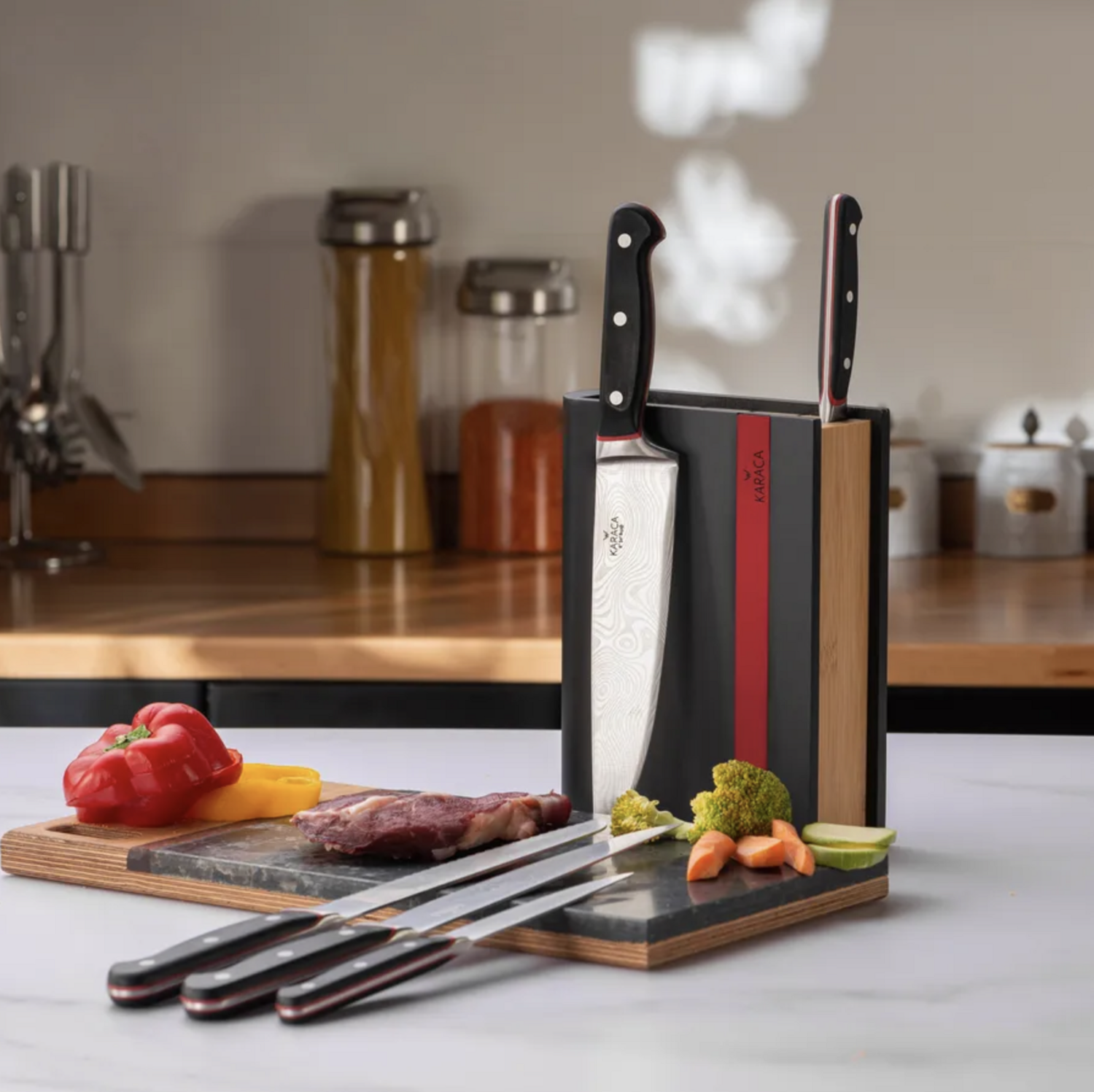 Karaca Kyoto 6 Pcs Knife Set 628b