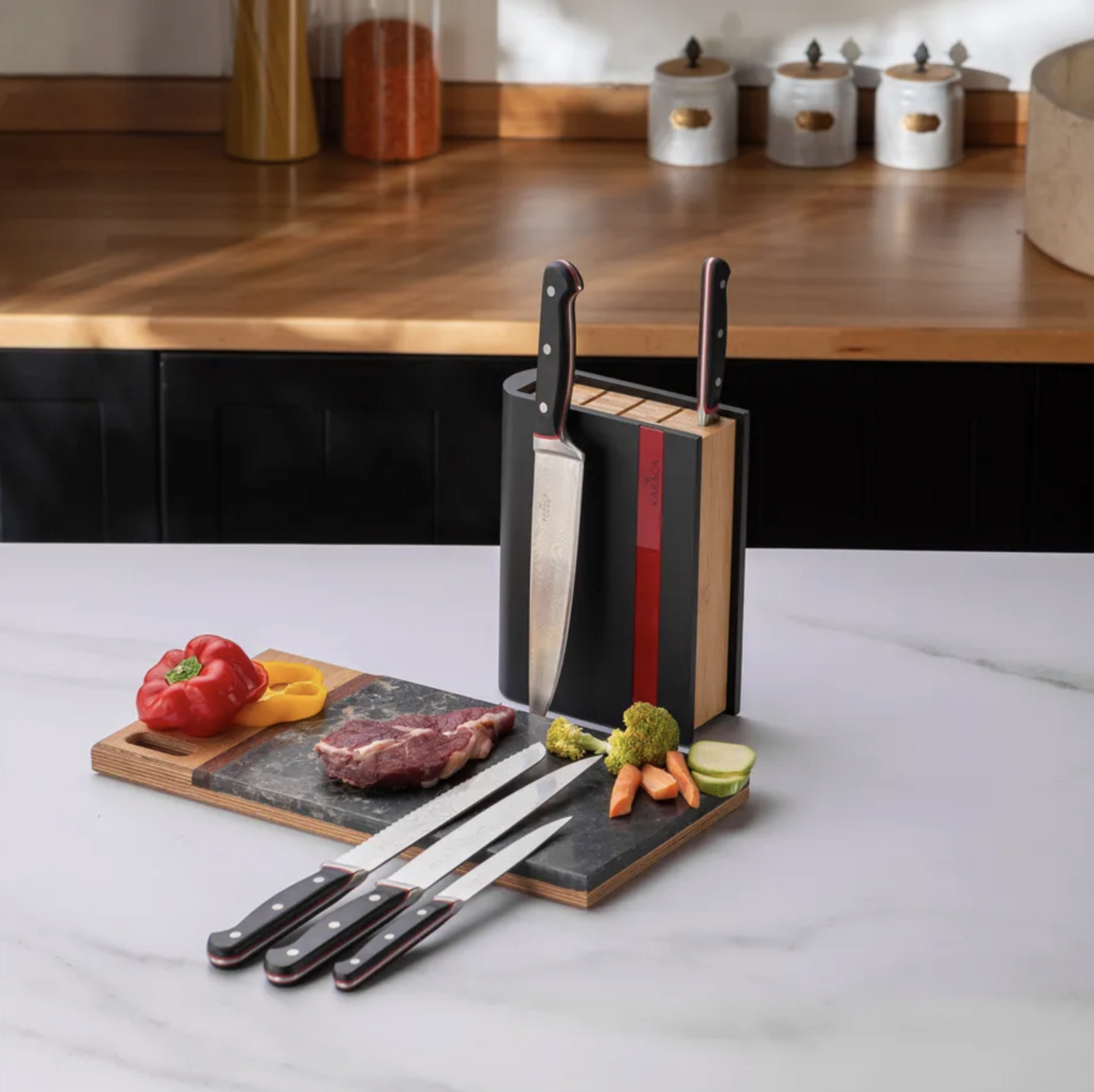Karaca Kyoto 6 Pcs Knife Set 628b
