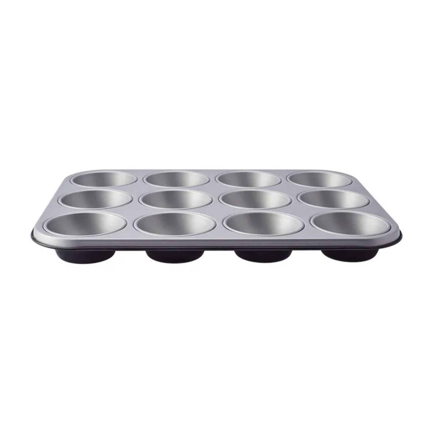 Karaca Silver Elegance 12 Muffin Cake Mold 35 cm