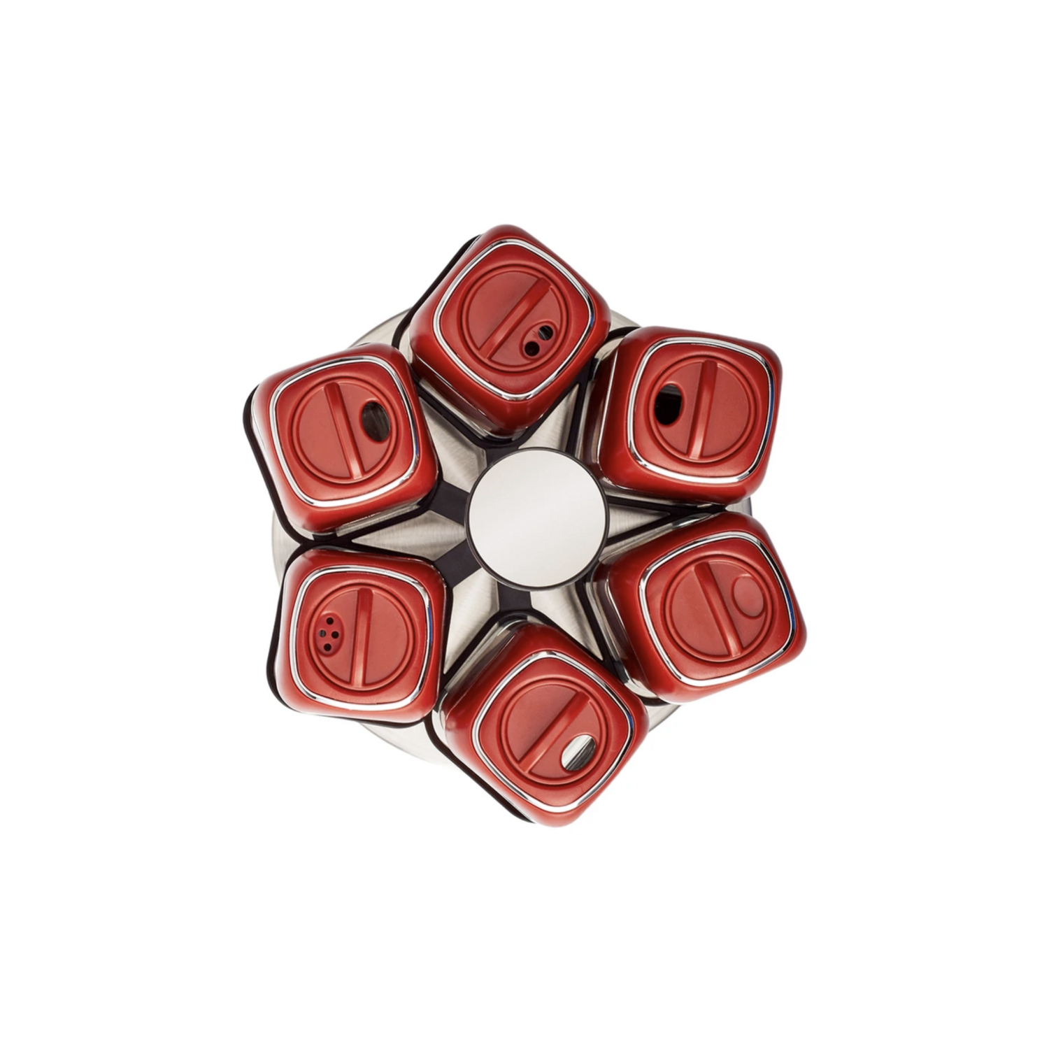 Karaca Horizon 7 Piece Round Glass Spice Set