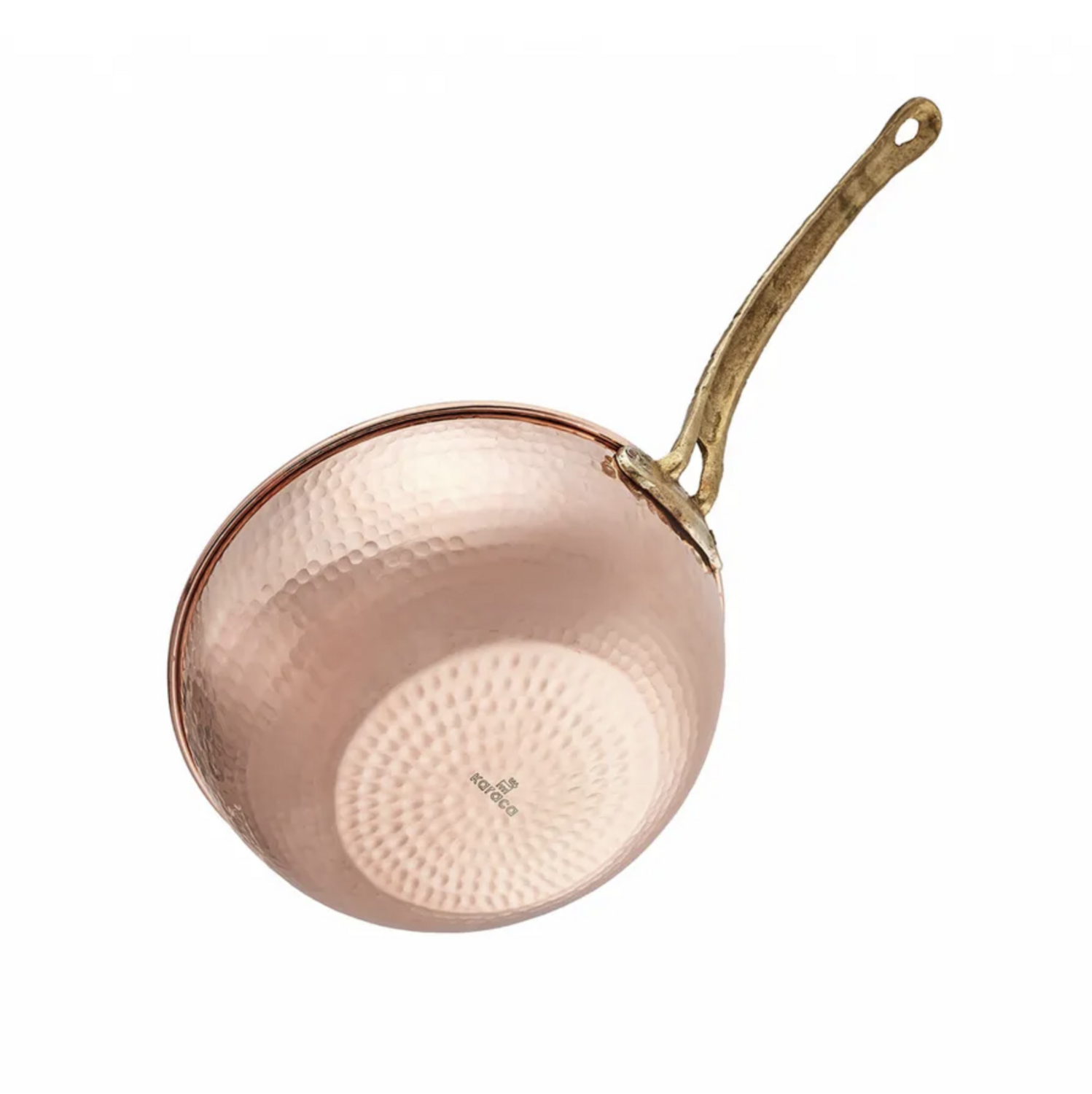 Karaca Alacahoyuk Copper Wok Pan 24 cm