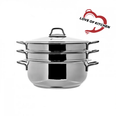 Karaca Love of Kitchen 2 Layered Steam Saucepan