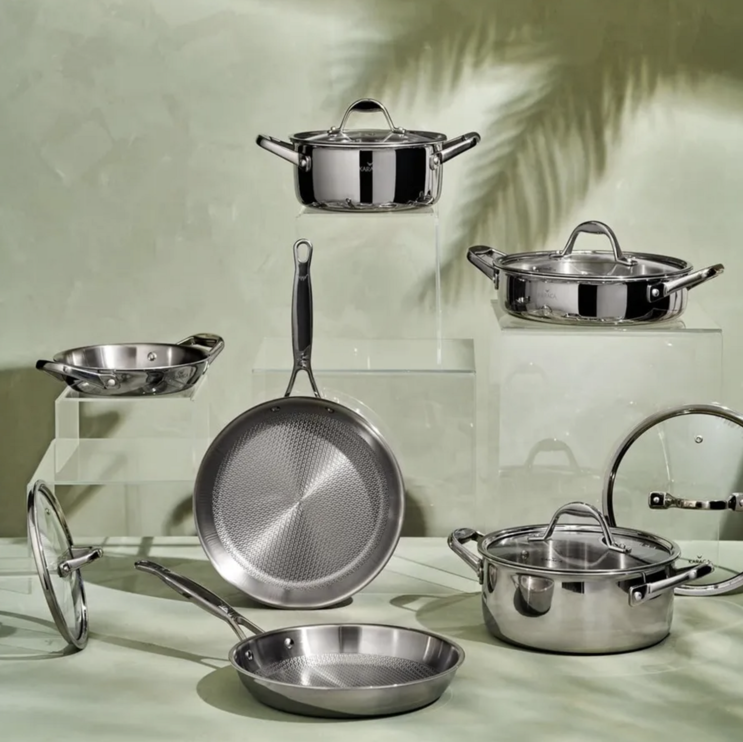 Karaca Power Steel 3Ply 24 Cm Cookware 4.6 Lt