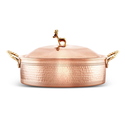 Karaca Alacahöyük Copper Rice Pot 24 cm