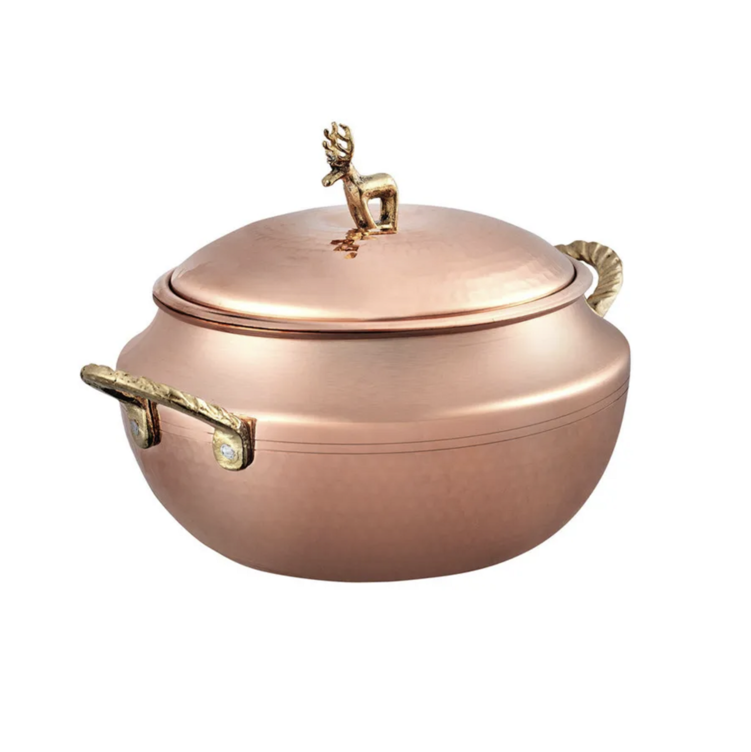 Karaca Alacahöyük Copper Cooking Pot 16 cm