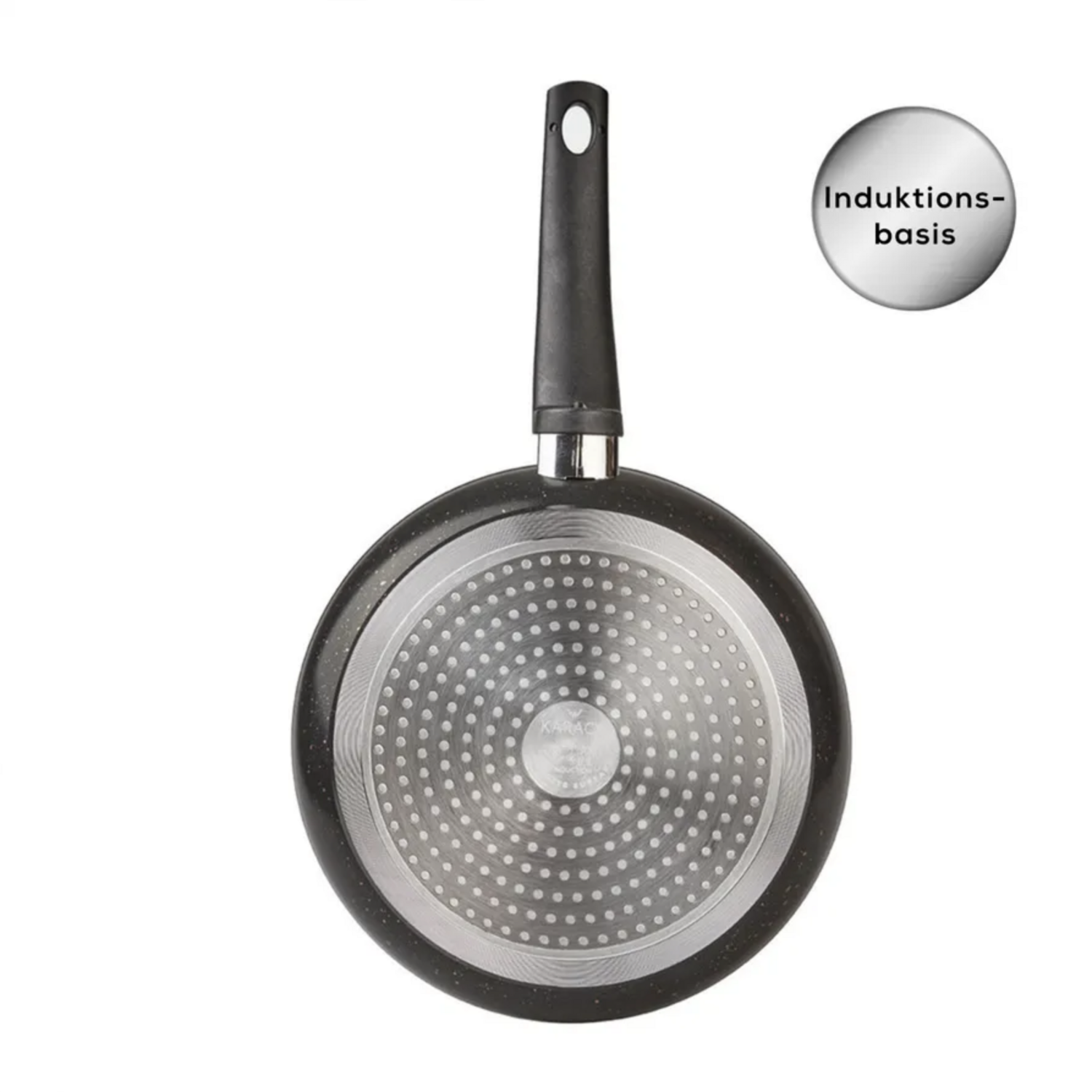 Karaca Biogranit Black Gold Induction Base 7 Piece Cookware Set