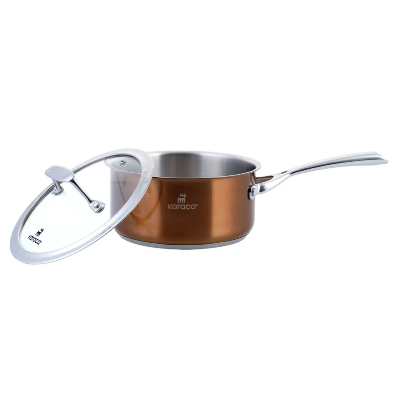 Karaca Rosegold Stainless Steel Cookware Set 10 Piece