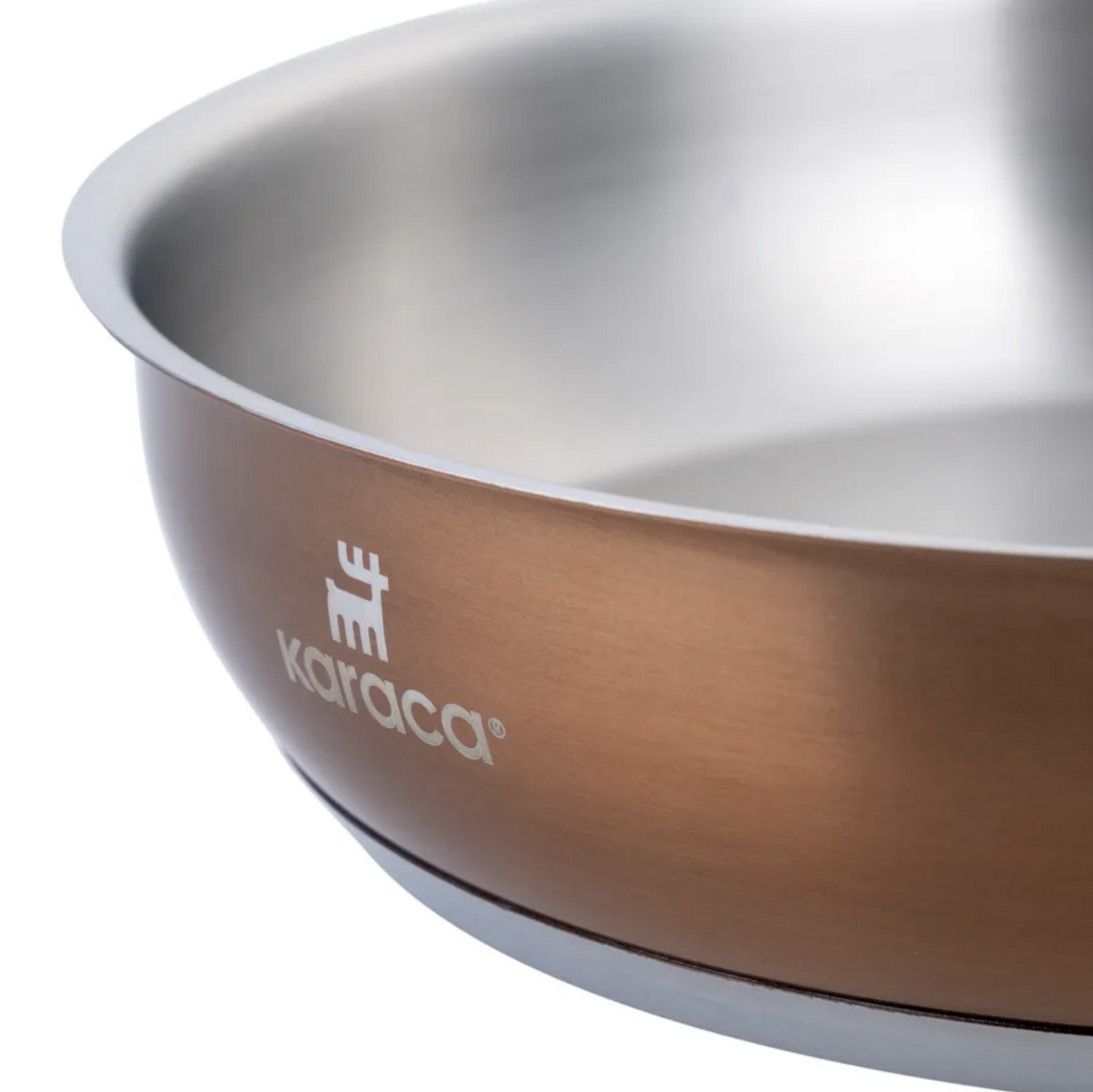 Karaca Rosegold Stainless Steel Cookware Set 10 Piece