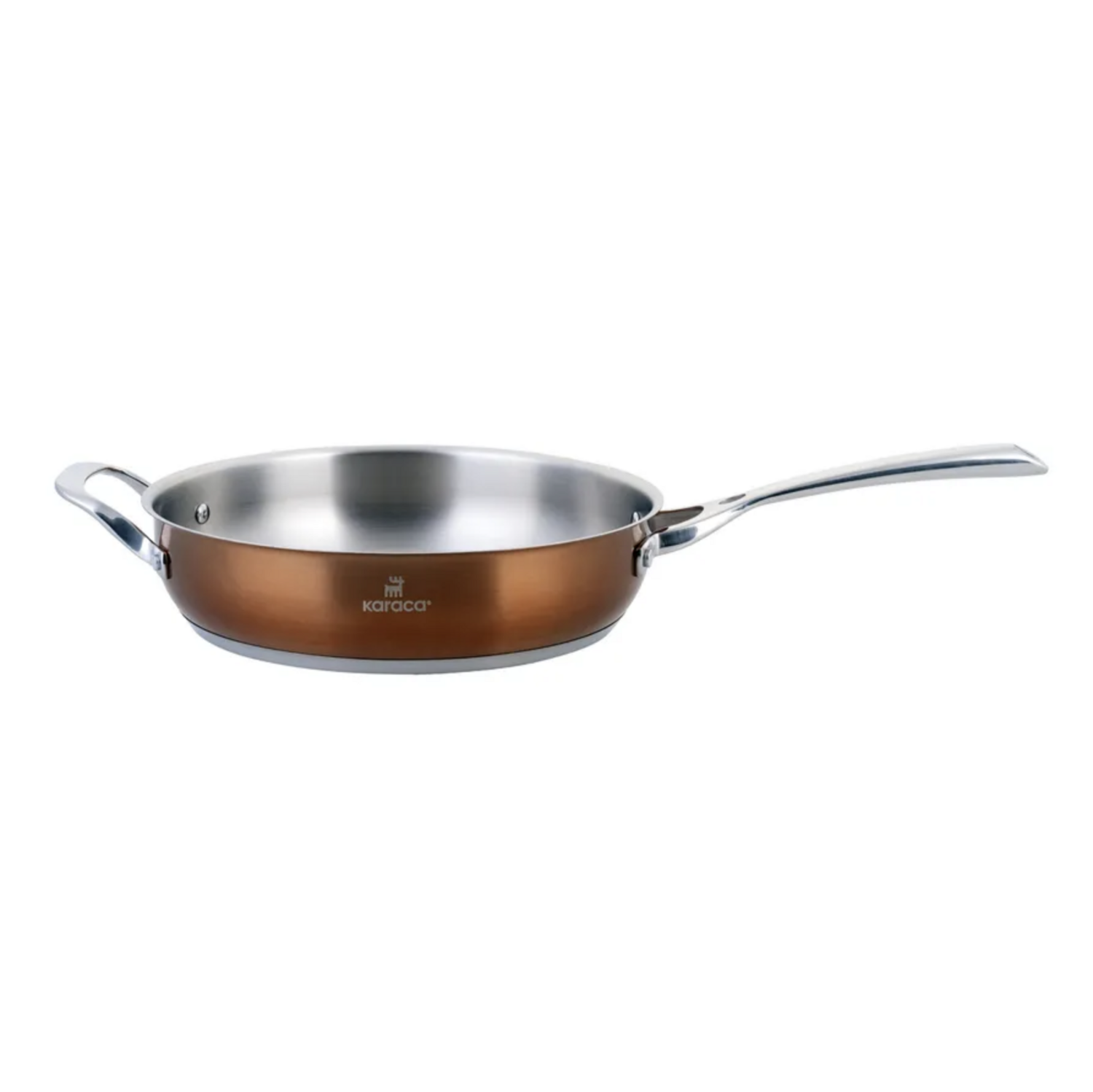 Karaca Rosegold Stainless Steel Cookware Set 10 Piece