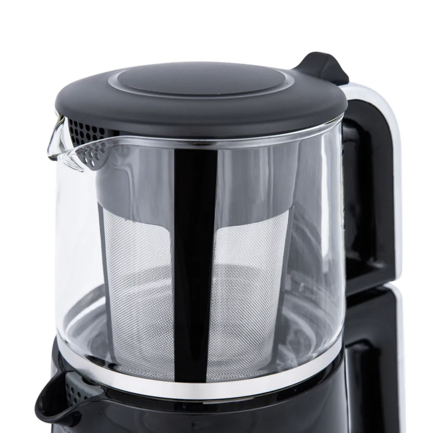 Karaca Çaysever Talking Teapot Plus Kettle 1700W Chrome