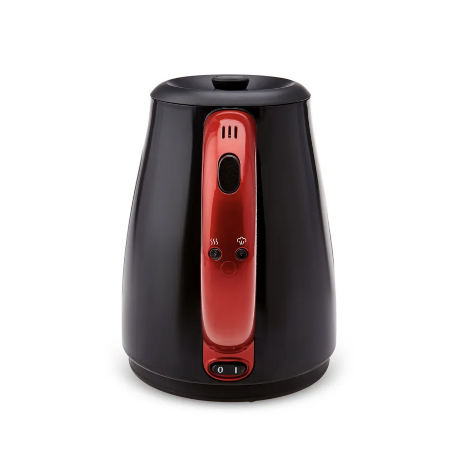 Karaca Daystar 2 in 1 Tea Maker with Steel Teapot Redblack