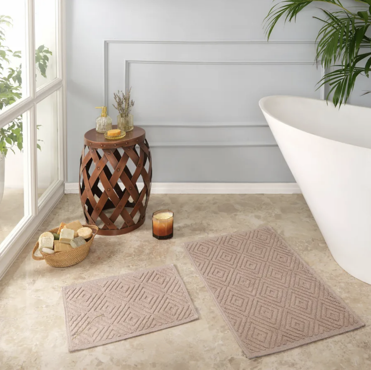 Karaca Home Kelly Esta Beige Mop Set